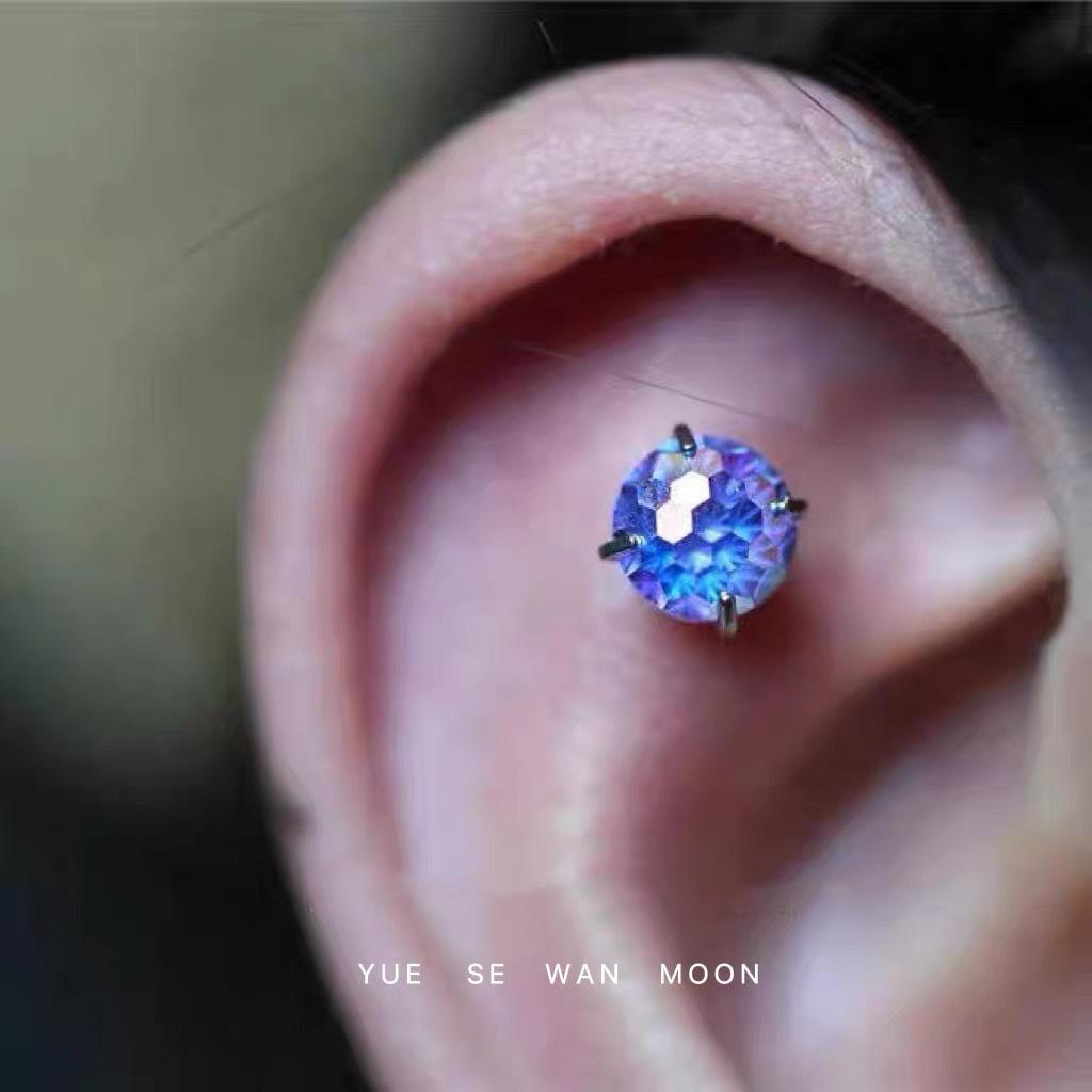 6mm Sparkle Titanium Steel Firework Cut Stud Earrings
6mm Sparkle Titanium Steel Firework Cut Stud Earrings