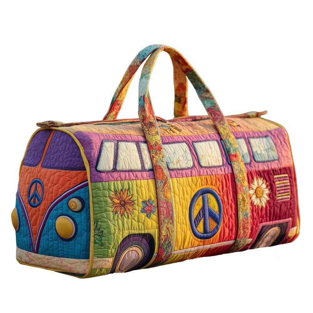 Quilted Cotton Quilted Travel Bag Hippie Vibe Boho Style Printed Yoga Bag 3D Design Mushroom Print Weekender Bag Overnight Stay
Quilted Cotton Quilted Travel Bag Hippie Vibe Boho Style Printed Yoga Bag 3D Design Mushroom Print Weekender Bag Overnight Stay