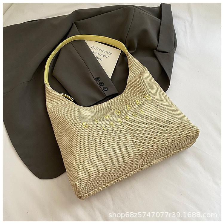 Fashion leisure vacation wind tote bag women s 2025 new spring and summer woven bag large capacity shoulder armpit bag жёлтый
Fashion leisure vacation wind tote bag women s 2025 new spring and summer woven bag large capacity shoulder armpit bag жёлтый