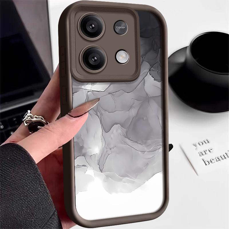 Для Xiaomi 13t Pro Poco X6 X5 Redmi Note 13 12 11 Pro однотонный ударопрочный чехол с рисунком дымчатого мрамора из мягкого силикона Redmi Note 13 4G чёрный
Для Xiaomi 13t Pro Poco X6 X5 Redmi Note 13 12 11 Pro однотонный ударопрочный чехол с рисунком дымчатого мрамора из мягкого силикона Redmi Note 13 4G чёрный