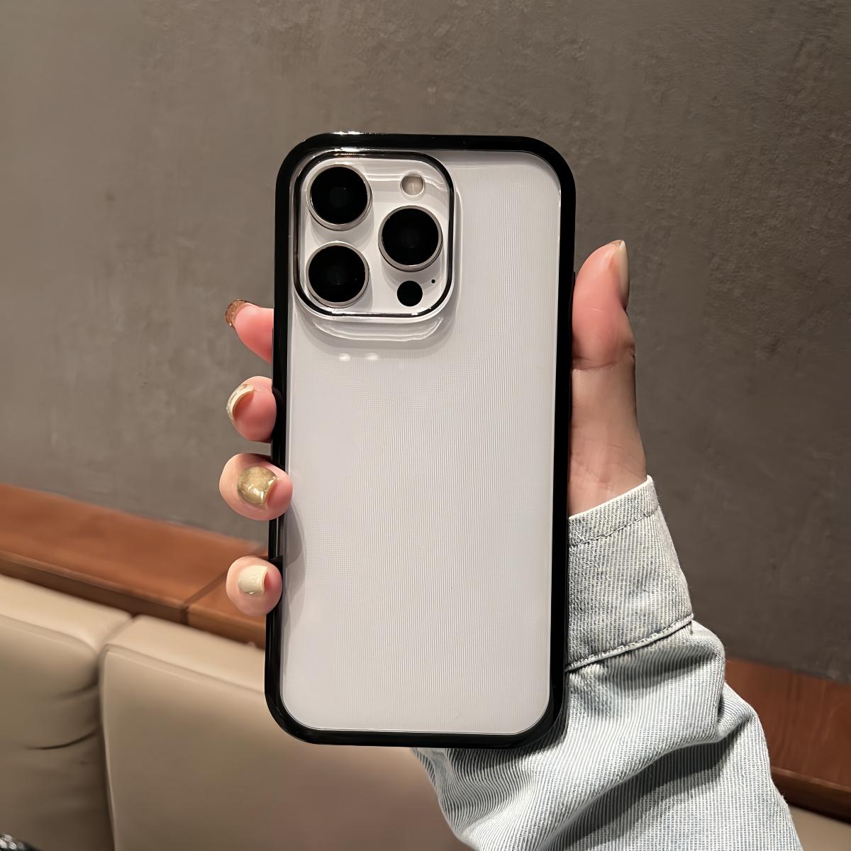 Black Color Edge Frame Transparent Acrylic Anti-fall Phone Case For iPhone 16 15 14 Plus 13 Pro Max Shockproof Bumper Back Cover iPhone 15 Pro Max чистый
Black Color Edge Frame Transparent Acrylic Anti-fall Phone Case For iPhone 16 15 14 Plus 13 Pro Max Shockproof Bumper Back Cover iPhone 15 Pro Max чистый