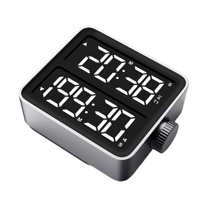 USB Charging Digital Timer With Double Screen LED Display Countdown Magnetic Back Adjustable Volumes For Cooking Workouts 1
USB Charging Digital Timer With Double Screen LED Display Countdown Magnetic Back Adjustable Volumes For Cooking Workouts 1