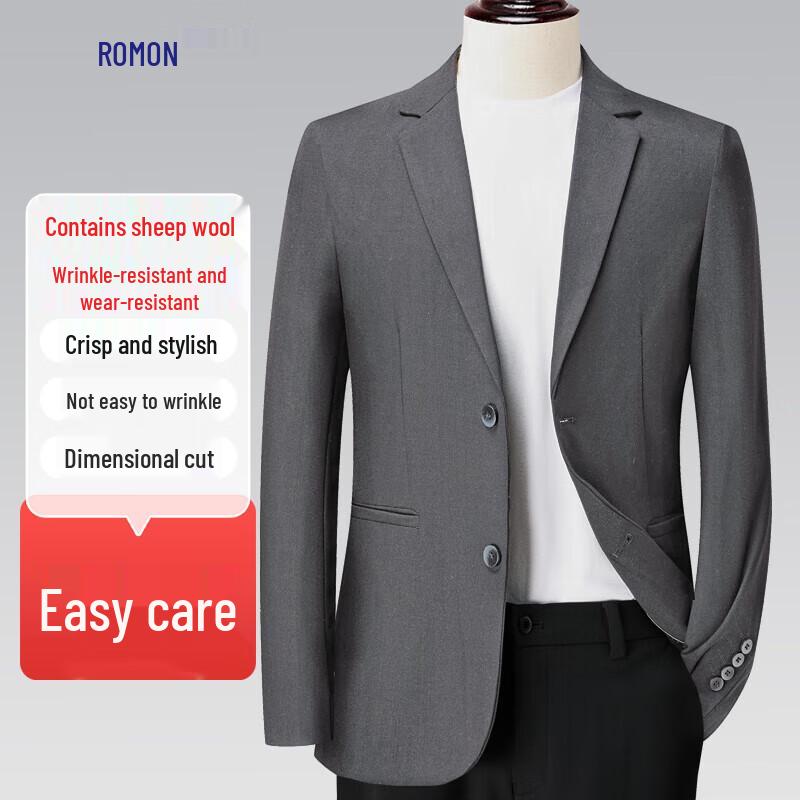 Luomeng Men s Slim-Fit Wool Blend Business Casual Blazer 185
Luomeng Men s Slim-Fit Wool Blend Business Casual Blazer 185