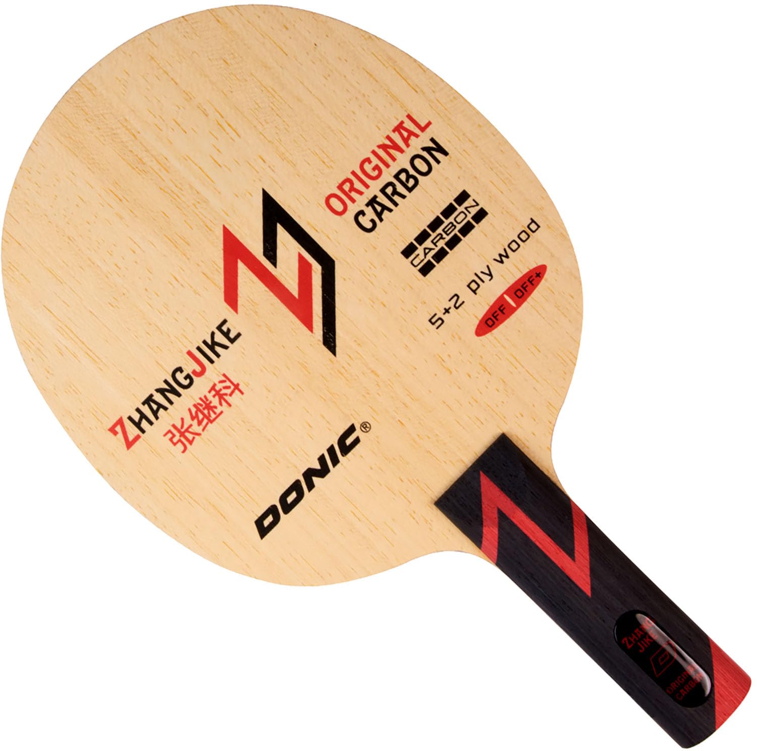 DONIC Table Tennis Shakehand Racket, Offensive, Zhang Jike Original Carbon, Change Power Straight, BL229ST
DONIC Table Tennis Shakehand Racket, Offensive, Zhang Jike Original Carbon, Change Power Straight, BL229ST