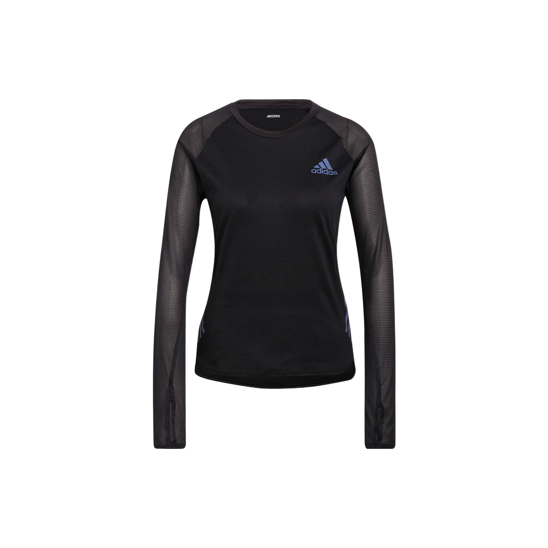 Adidas Patchwork Logo Reflective Design Running Long Sleeve T-Shirt Women Tops Black H57746 S
Adidas Patchwork Logo Reflective Design Running Long Sleeve T-Shirt Women Tops Black H57746 S