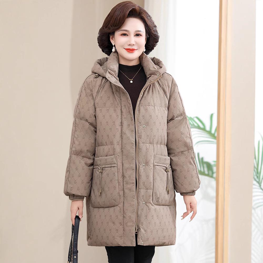 Women s Genuine Down Jacket: National Standard 90% White Duck Down, New Style, Thickened for Warmth, Ideal for Middle-Aged and Elderly Ladies. 4XL (146-160 lbs)
Women s Genuine Down Jacket: National Standard 90% White Duck Down, New Style, Thickened for Warmth, Ideal for Middle-Aged and Elderly Ladies. 4XL (146-160 lbs)