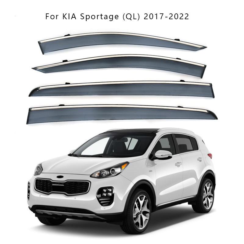 Suitable for KIA Sportage 2017-2026 wind and rain window sun visor thickened car window rain eyebrow
Suitable for KIA Sportage 2017-2026 wind and rain window sun visor thickened car window rain eyebrow