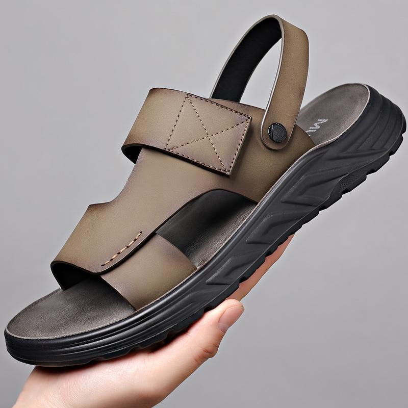 Sandals men s leather summer cowhide beach shoes 2025 new car wear non-slip dual-purpose dad men s sandals 38
Sandals men s leather summer cowhide beach shoes 2025 new car wear non-slip dual-purpose dad men s sandals 38