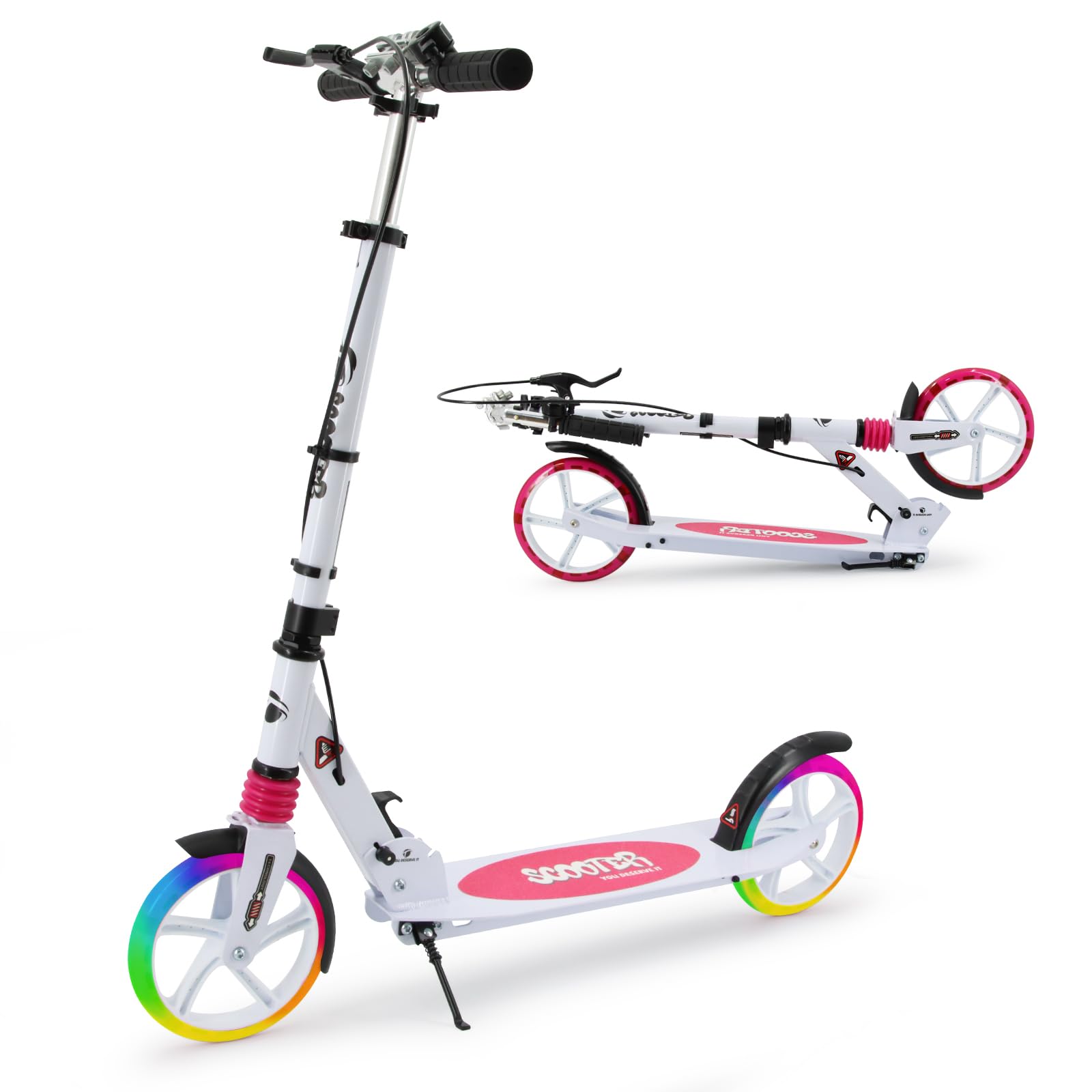 TENBOOM Кикборд Кикскутер для роста 20 см Поставляется с БЕЛЫМ Детский/Взрослый, 2-сторонний ножной/ручной тормоз, Складной, 3-уровневая регулировка, Шины, Подножка белый
TENBOOM Кикборд Кикскутер для роста 20 см Поставляется с БЕЛЫМ Детский/Взрослый, 2-сторонний ножной/ручной тормоз, Складной, 3-уровневая регулировка, Шины, Подножка белый