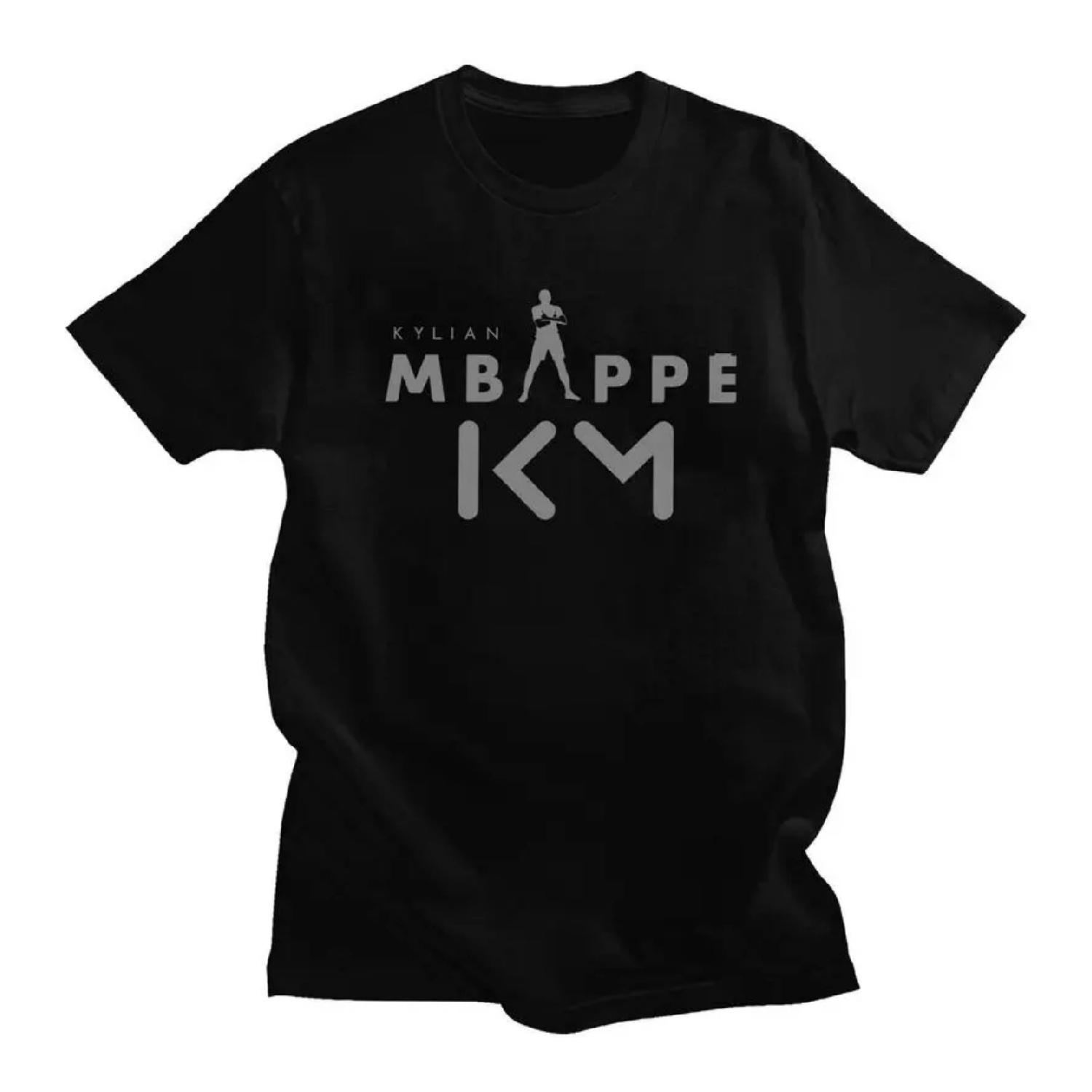 Подарок на заказ Футболка с логотипом Мбаппе KM Мужская 100% Хлопок Повседневная Футболка для любителя футбола Топы Уличная одежда Футболки S чёрный
Подарок на заказ Футболка с логотипом Мбаппе KM Мужская 100% Хлопок Повседневная Футболка для любителя футбола Топы Уличная одежда Футболки S чёрный