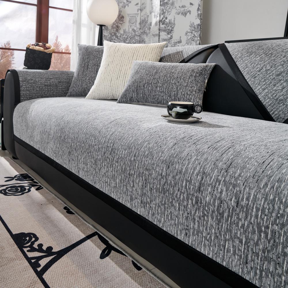 Light Luxury High-End Sofa Cushion Universal In All Seasons New Non-Slip Seat Cushion Leather Sofa Cover Full Cover Cloth Towel 70*70cm серый
Light Luxury High-End Sofa Cushion Universal In All Seasons New Non-Slip Seat Cushion Leather Sofa Cover Full Cover Cloth Towel 70*70cm серый
