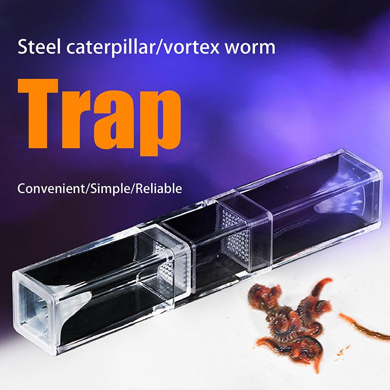 Steel Caterpillar Eddy Worm Catcher Trap Freshwater Aquarium Coral Saltwater Fish Worm Catcher Plastic Material 17.2*3cm
Steel Caterpillar Eddy Worm Catcher Trap Freshwater Aquarium Coral Saltwater Fish Worm Catcher Plastic Material 17.2*3cm
