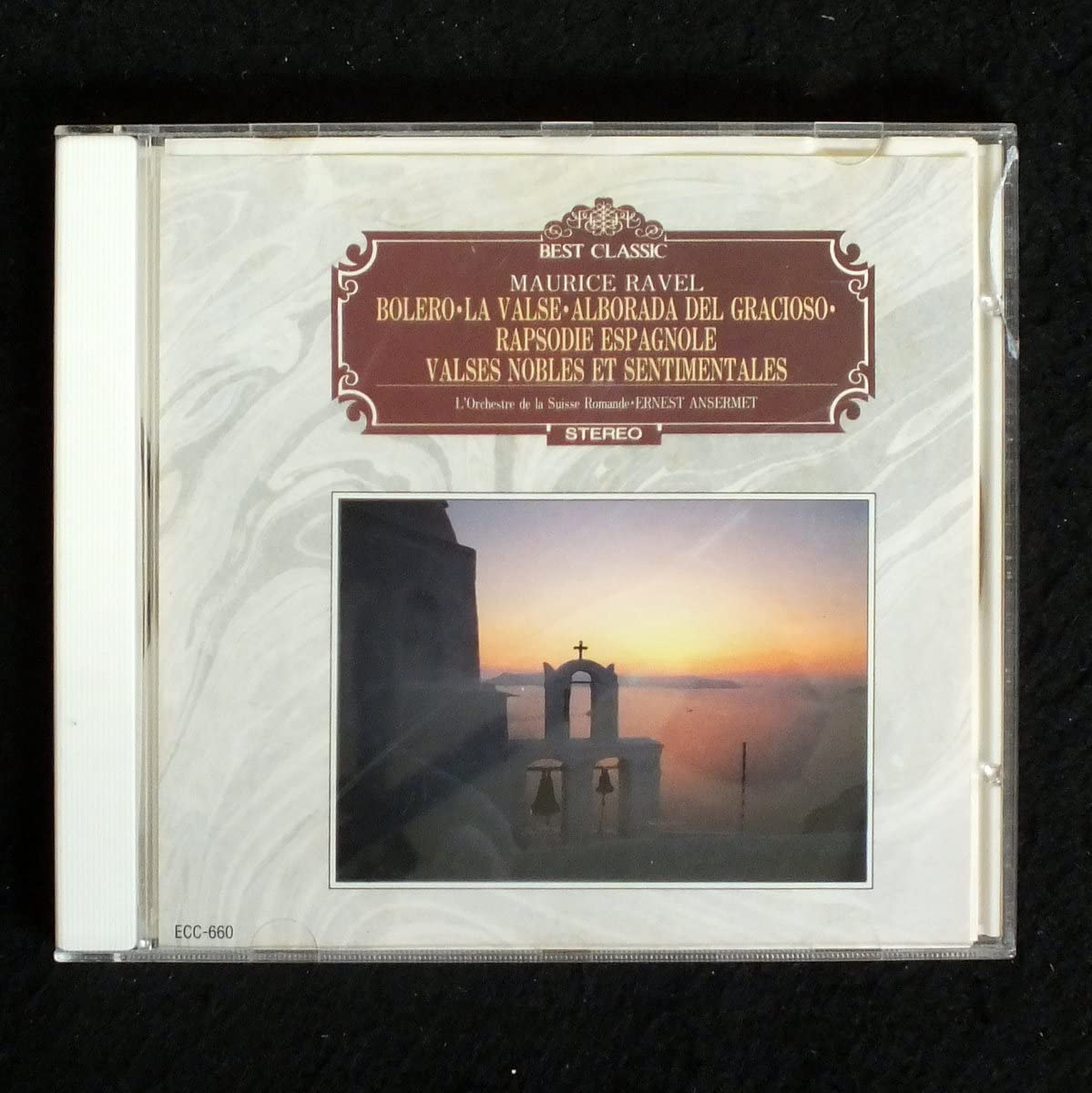 CD RAVEL, ERNEST ANSERMET; ORCHESTER D - Ravel Bolero and others ECC660 Japan Classical Used
CD RAVEL, ERNEST ANSERMET; ORCHESTER D - Ravel Bolero and others ECC660 Japan Classical Used