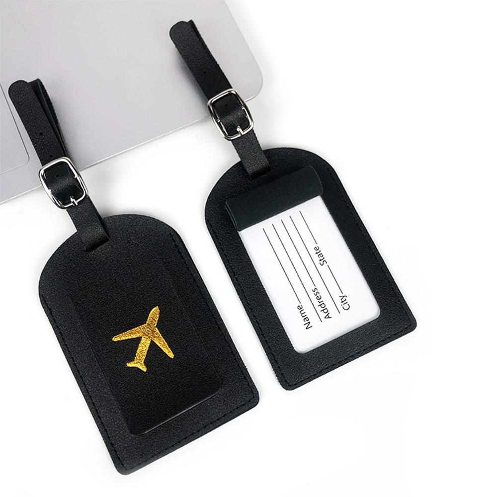 Fashion with Signature Paper Luggage Tag Leather Travel Boarding Tags Portable Universal Baggage Label Men Women чёрный
Fashion with Signature Paper Luggage Tag Leather Travel Boarding Tags Portable Universal Baggage Label Men Women чёрный