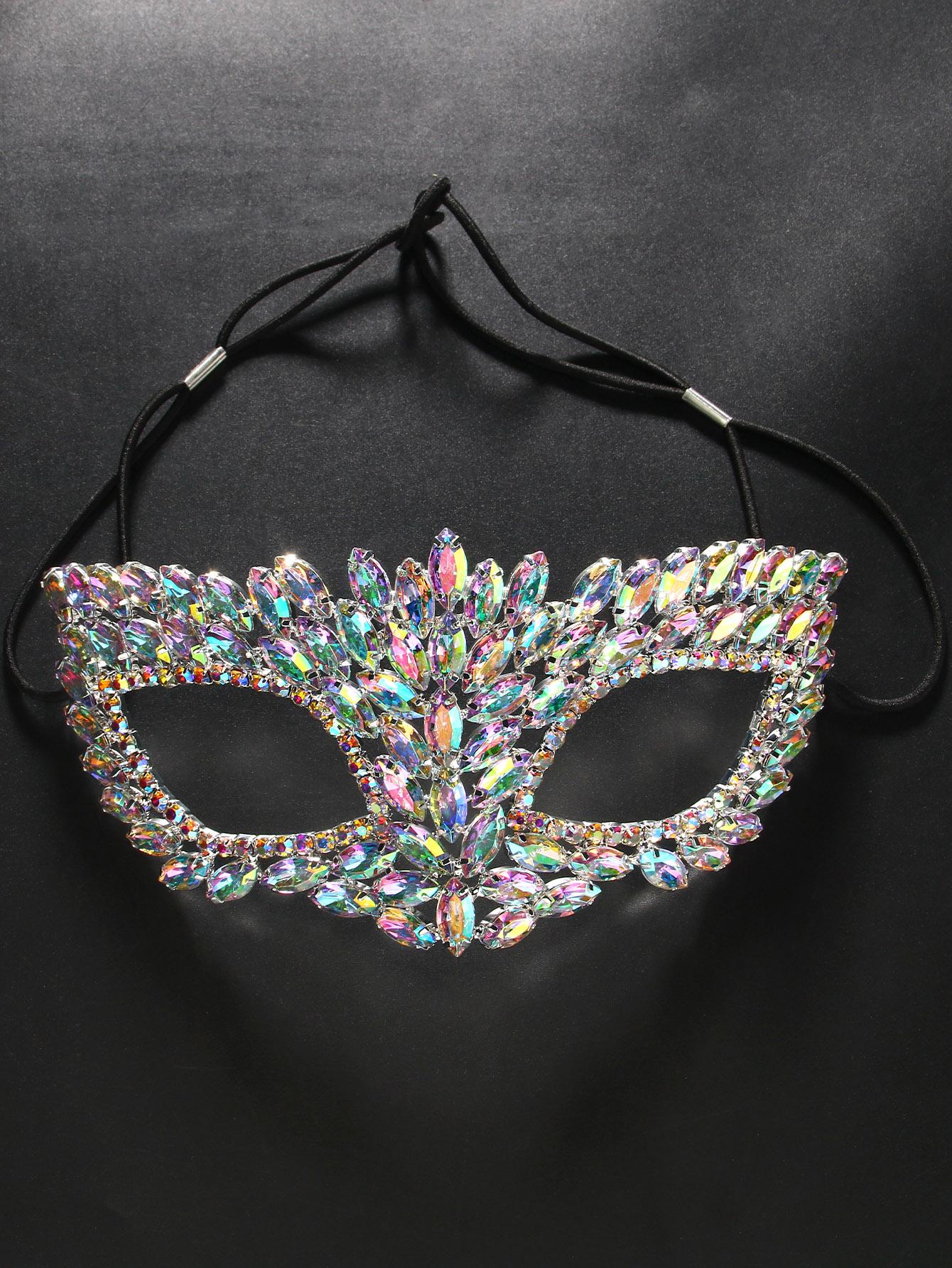 Stonefans Bling Masquerade Face Mask Crystal for Wonen Party Cosplay Carnival Adjustable Rave Statement Rhinestone Mask Jewelry
Stonefans Bling Masquerade Face Mask Crystal for Wonen Party Cosplay Carnival Adjustable Rave Statement Rhinestone Mask Jewelry