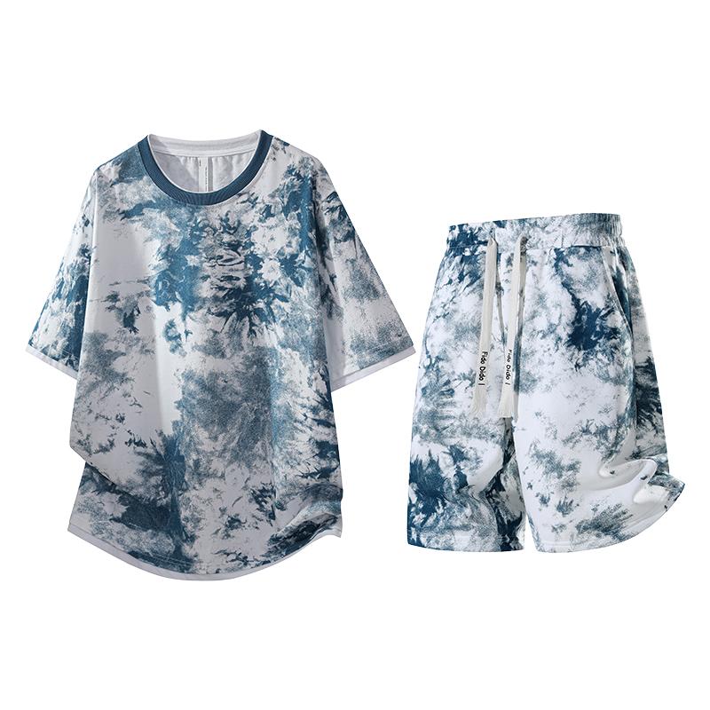 Short-sleeved Suit Men s Versatile Two-piece Set Of Half-sleeved Shorts 4XL синій
Short-sleeved Suit Men s Versatile Two-piece Set Of Half-sleeved Shorts 4XL синій