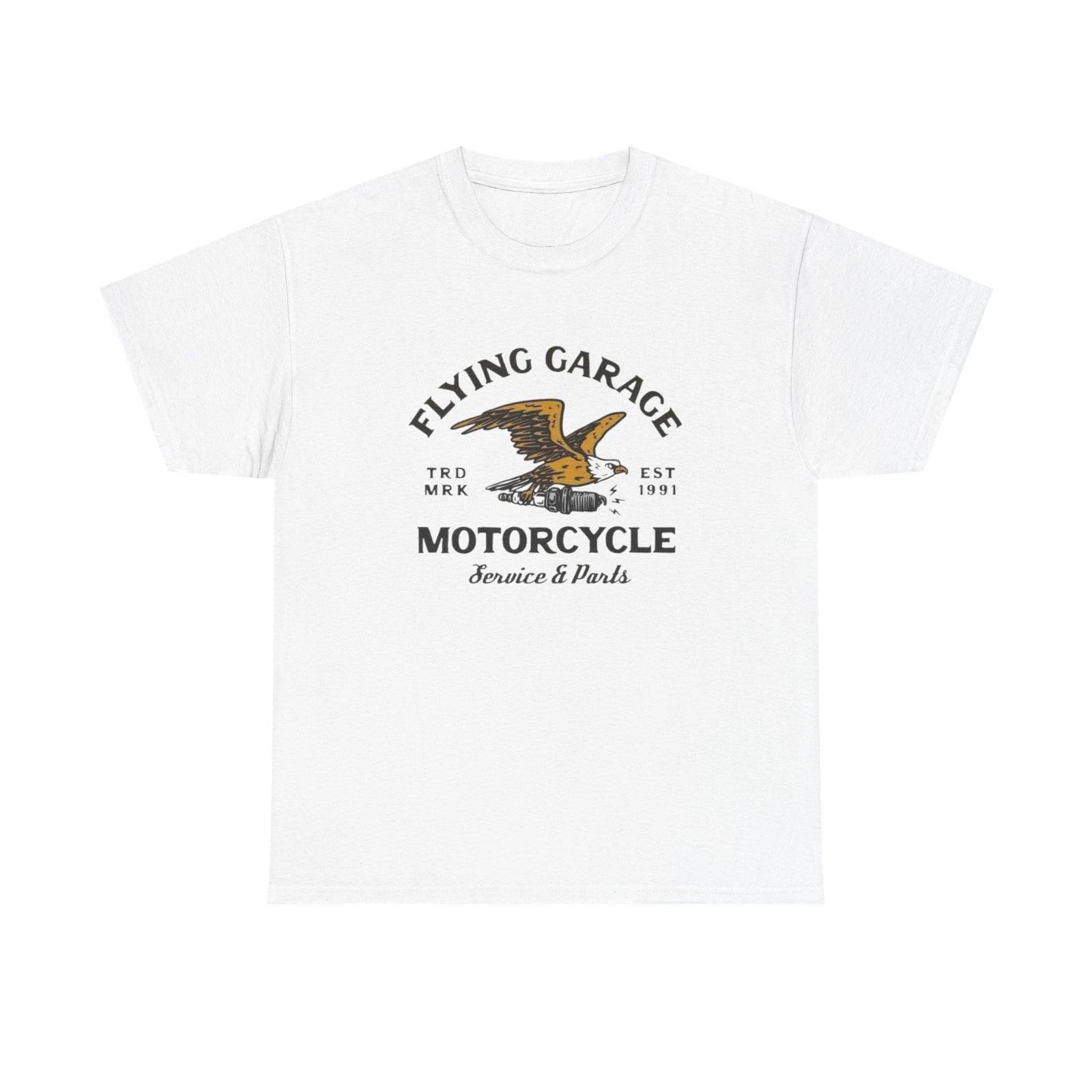 Flying Garage Motorcycles Graphic T Shirt Unisex Heavy Cotton Tee S
Flying Garage Motorcycles Graphic T Shirt Unisex Heavy Cotton Tee S