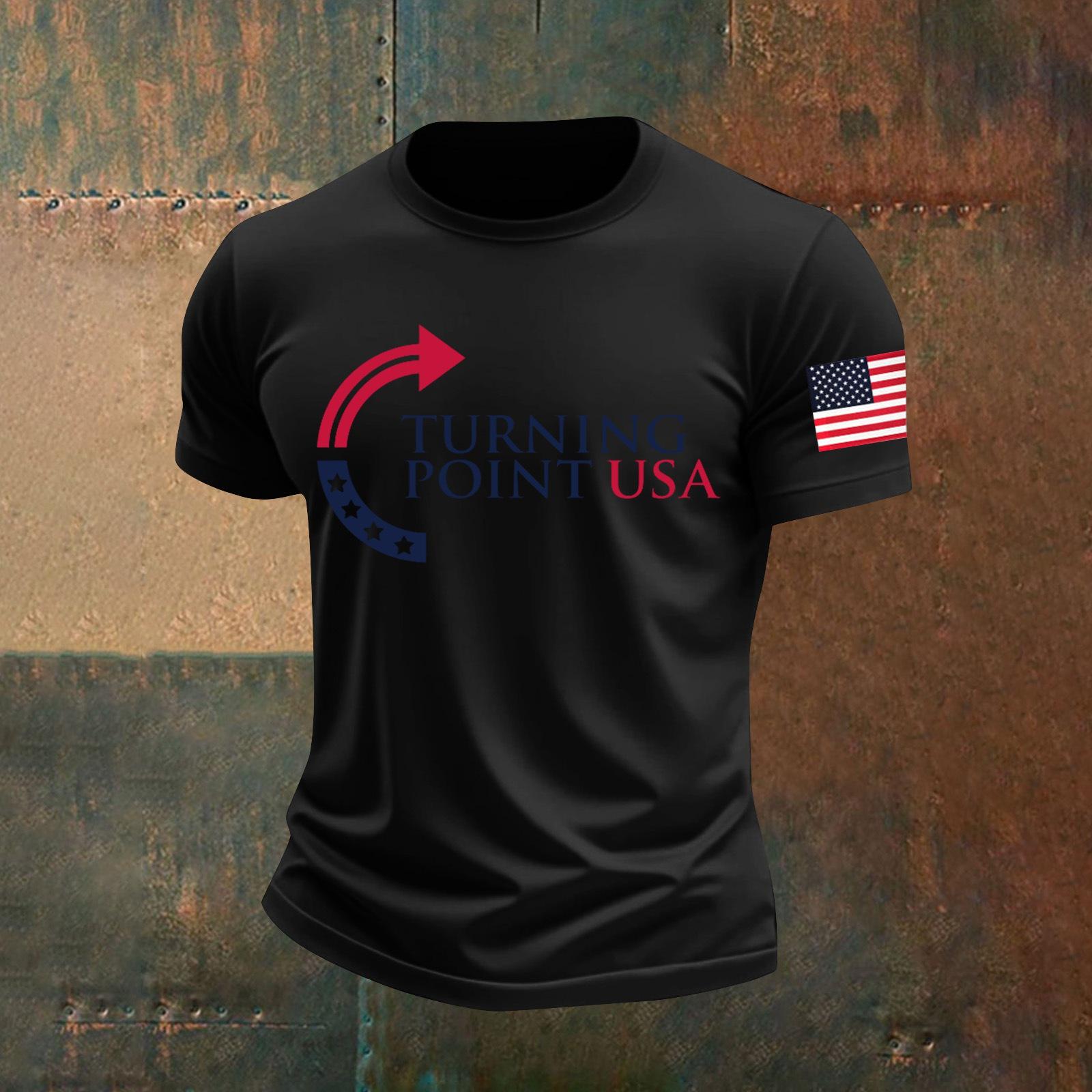 Мужская футболка с коротким рукавом с принтом Мужская свободная повседневная футболка с коротким рукавом XXL чёрный
Мужская футболка с коротким рукавом с принтом Мужская свободная повседневная футболка с коротким рукавом XXL чёрный