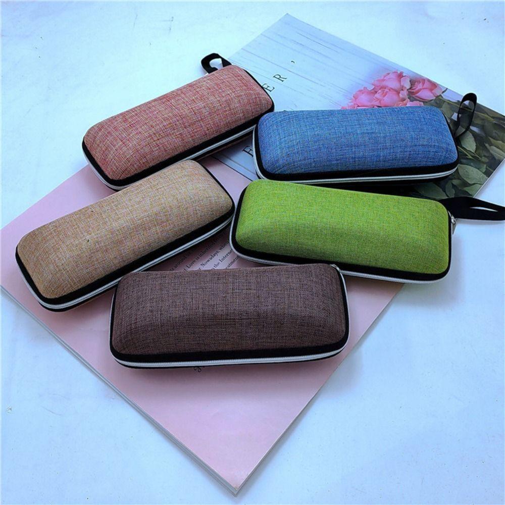 Portable EVA Sunglasses Box Linen Fabrics Glasses Container Eyeglasses Holder Sunglasses Bag светло-коричневого
Portable EVA Sunglasses Box Linen Fabrics Glasses Container Eyeglasses Holder Sunglasses Bag светло-коричневого