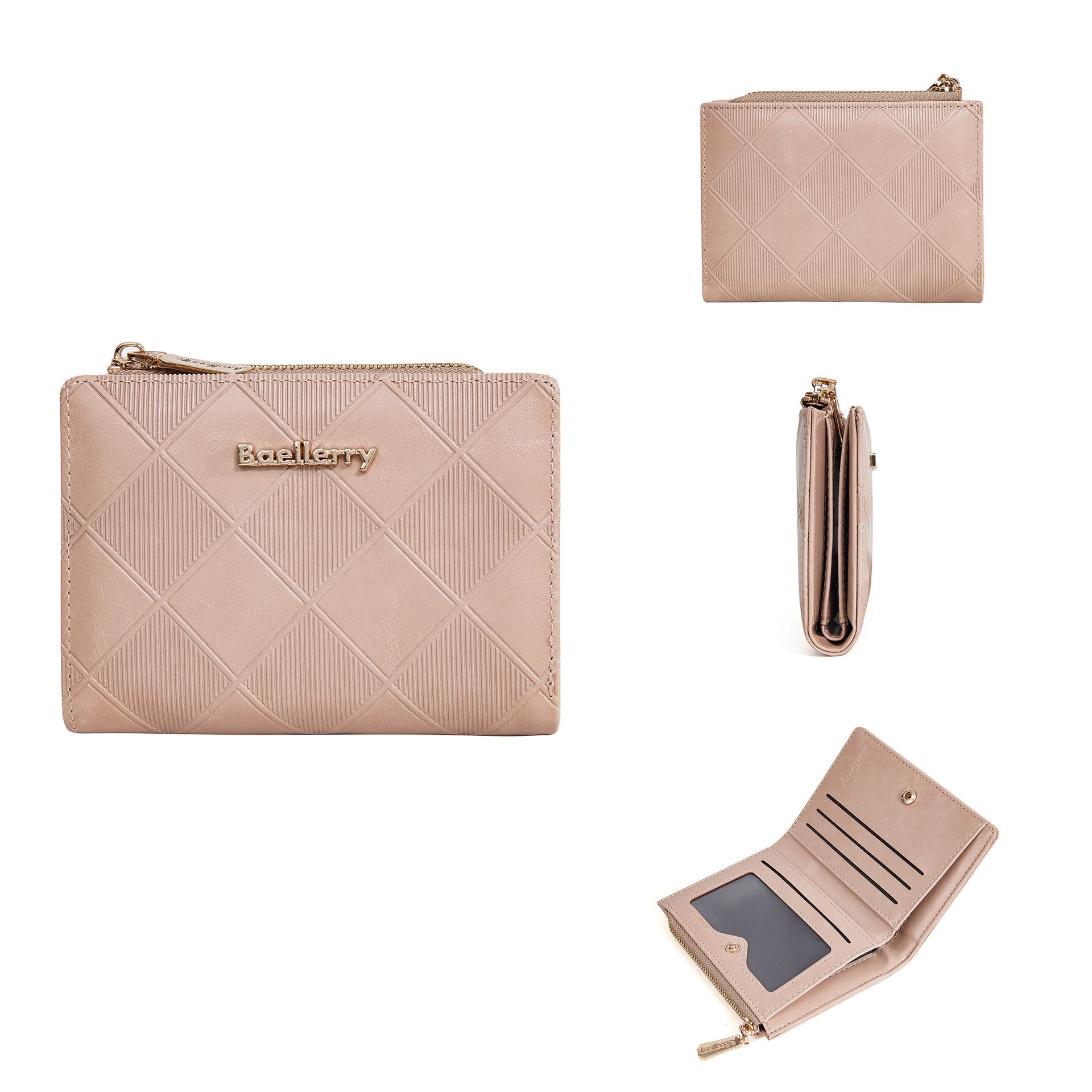 2024 Women s Baellerry Short Wallet: High-End Style with Multi-Card Slots & Zipper Coin Pocket
2024 Women s Baellerry Short Wallet: High-End Style with Multi-Card Slots & Zipper Coin Pocket