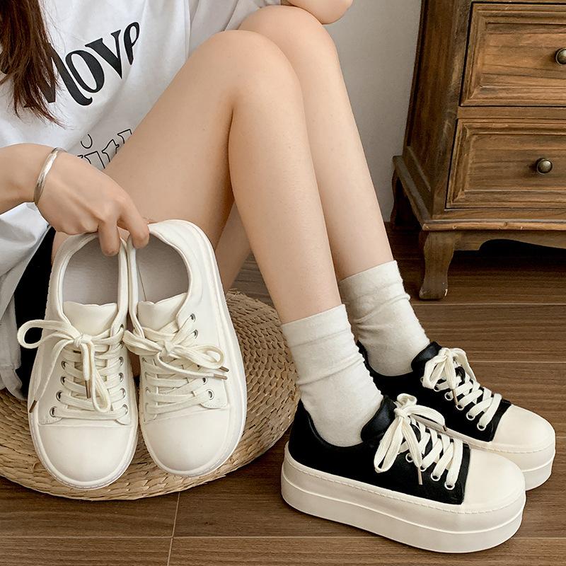 Fashion commuting retro heightening platform white shoes women s new autumn versatile lightweight casual sports shoes 40 бежевий
Fashion commuting retro heightening platform white shoes women s new autumn versatile lightweight casual sports shoes 40 бежевий