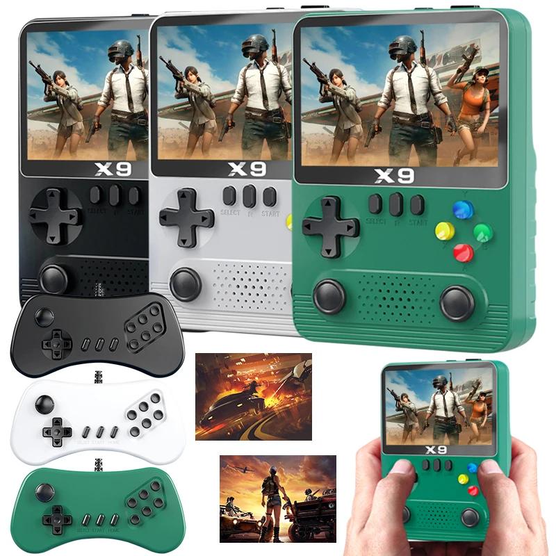 Newest X9 Portable Game Console 3.5 Inch IPS Screen Retro Mini Handheld Game Player 64GB 15000 Games 3D Joystick Children s Gift 2000mAh
Newest X9 Portable Game Console 3.5 Inch IPS Screen Retro Mini Handheld Game Player 64GB 15000 Games 3D Joystick Children s Gift 2000mAh