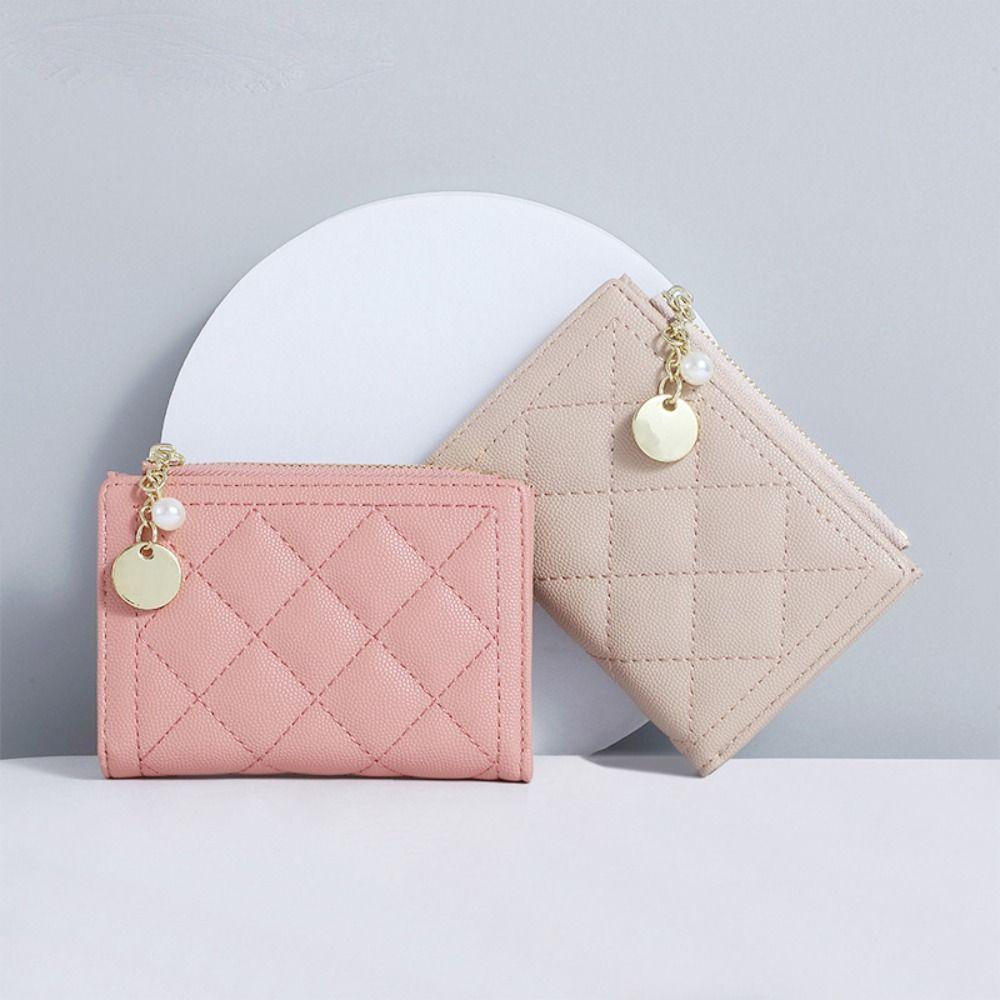 Zipper Lattice Card Holder Card Pocket Multi-card Slot Wallet Ins PU Leather Card Bag Female розовый
Zipper Lattice Card Holder Card Pocket Multi-card Slot Wallet Ins PU Leather Card Bag Female розовый