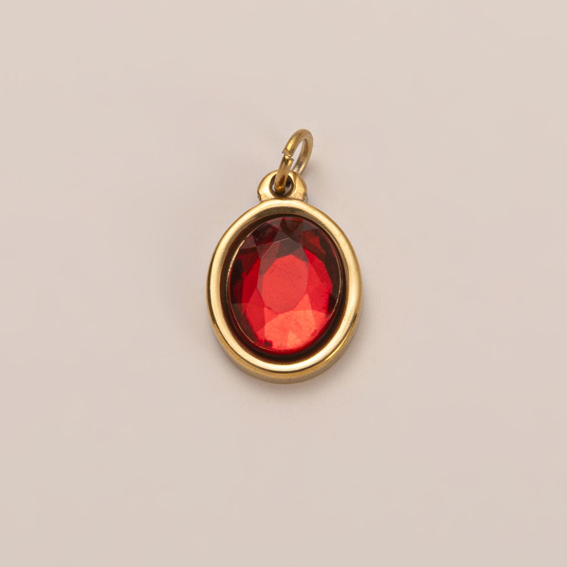 Stainless Steel Diy Basic Live Mouth Chain 12 Birthstone Pendant Necklace Furnace Vacuum Plating 18K Gold Color Retention
Stainless Steel Diy Basic Live Mouth Chain 12 Birthstone Pendant Necklace Furnace Vacuum Plating 18K Gold Color Retention