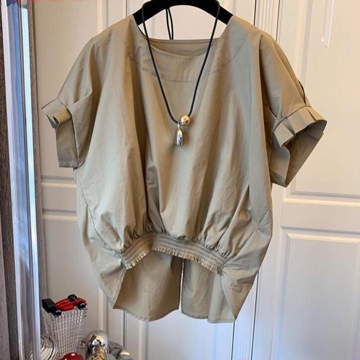 Women s Stylish Loose-Fit Short-Sleeved Shirt - New Niche Design, Slimming & High-End Fashion S
Women s Stylish Loose-Fit Short-Sleeved Shirt - New Niche Design, Slimming & High-End Fashion S