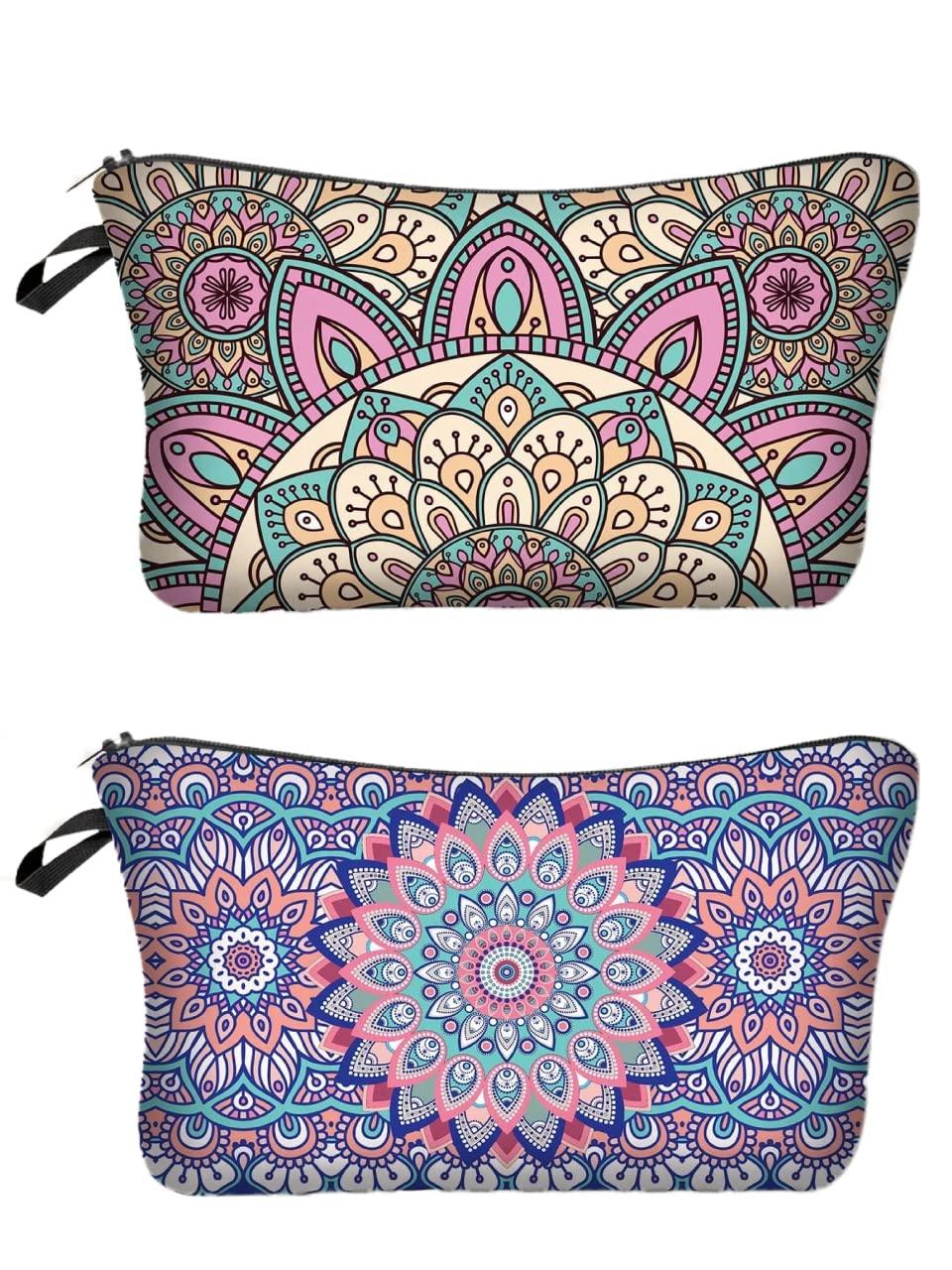 NORMAK Cosmetic Mandala Just the Right Makeup Small Item Cosmetic Bag Mandala Pouch, Pattern, Beige/Blue, Cute, Size, Pouch, Organizer, (Blue Pattern)
NORMAK Cosmetic Mandala Just the Right Makeup Small Item Cosmetic Bag Mandala Pouch, Pattern, Beige/Blue, Cute, Size, Pouch, Organizer, (Blue Pattern)