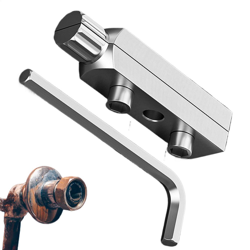 Faucet Thread Extractor Tool Damaged Water Pipe Thread Remover Broken Faucet Screw Hardware Extraction Supplies For Plumbling
Faucet Thread Extractor Tool Damaged Water Pipe Thread Remover Broken Faucet Screw Hardware Extraction Supplies For Plumbling