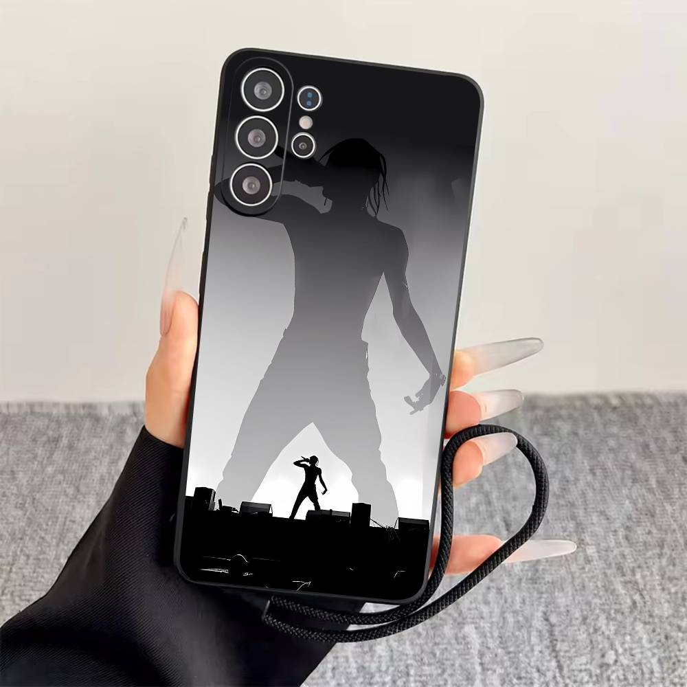 T-Travis S-Scott Phone Case Black Silicone Soft For Samsung S25,S24,S21,S22,S23,S30,Ultra,S20,Plus,Fe,Lite Samsung S26ULTRA
T-Travis S-Scott Phone Case Black Silicone Soft For Samsung S25,S24,S21,S22,S23,S30,Ultra,S20,Plus,Fe,Lite Samsung S26ULTRA