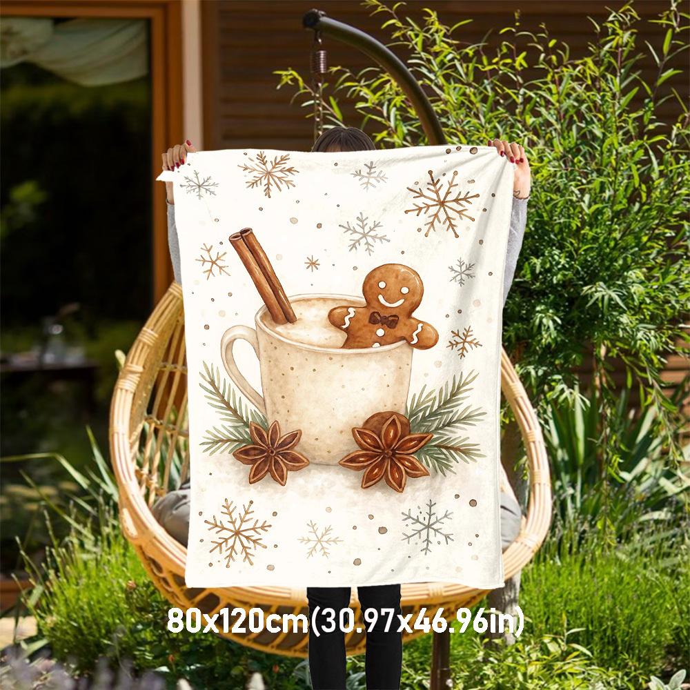 1PC hot chocolate gingerbread manOutdoor Flannel Blanket - Soft Plush Decor for Picnics, camping, Bedroom, Playroom, Office, or Lunch Break 1334A 80x120cm(31x47inch)
1PC hot chocolate gingerbread manOutdoor Flannel Blanket - Soft Plush Decor for Picnics, camping, Bedroom, Playroom, Office, or Lunch Break 1334A 80x120cm(31x47inch)