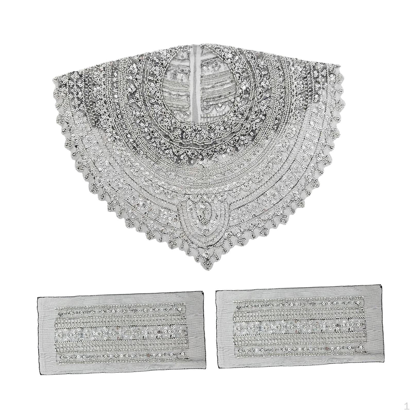 Shawl Decoration Detachable Decorative Neckline Accessory,for Women,Fake Collars,Flower Neck Collars срібний
Shawl Decoration Detachable Decorative Neckline Accessory,for Women,Fake Collars,Flower Neck Collars срібний