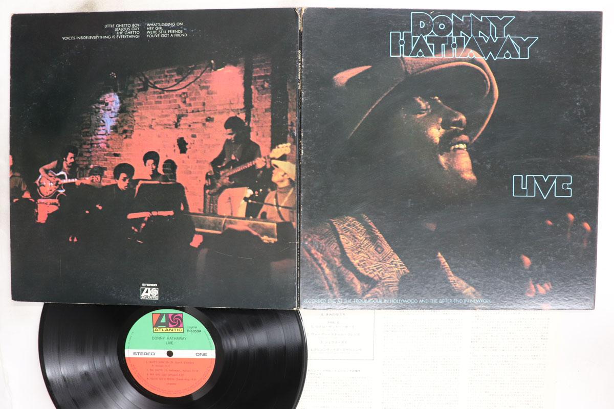 LP Record DONNY HATHAWAY Live P6359A ATLANTIC 1980 Japan SoulFunk Used
LP Record DONNY HATHAWAY Live P6359A ATLANTIC 1980 Japan SoulFunk Used
