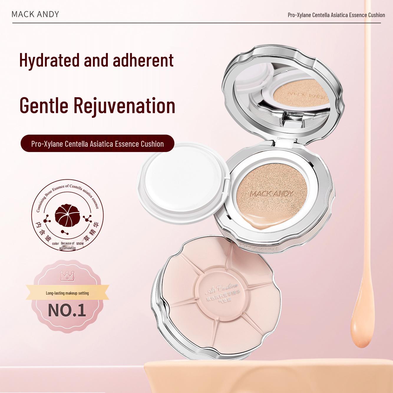 Marco Andy Pro-Xylane Centella Hydrating Essence Cushion Cream - Long-lasting Oil Control Concealer. природний
Marco Andy Pro-Xylane Centella Hydrating Essence Cushion Cream - Long-lasting Oil Control Concealer. природний