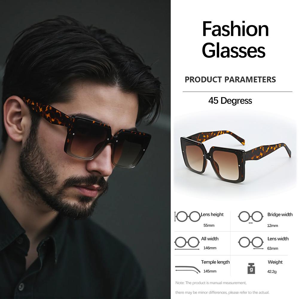 Vintage High Square Sunglasses For Men Glass PC Material Minimalist Design for Spring Summer Versatile for Urban Commuting
Vintage High Square Sunglasses For Men Glass PC Material Minimalist Design for Spring Summer Versatile for Urban Commuting