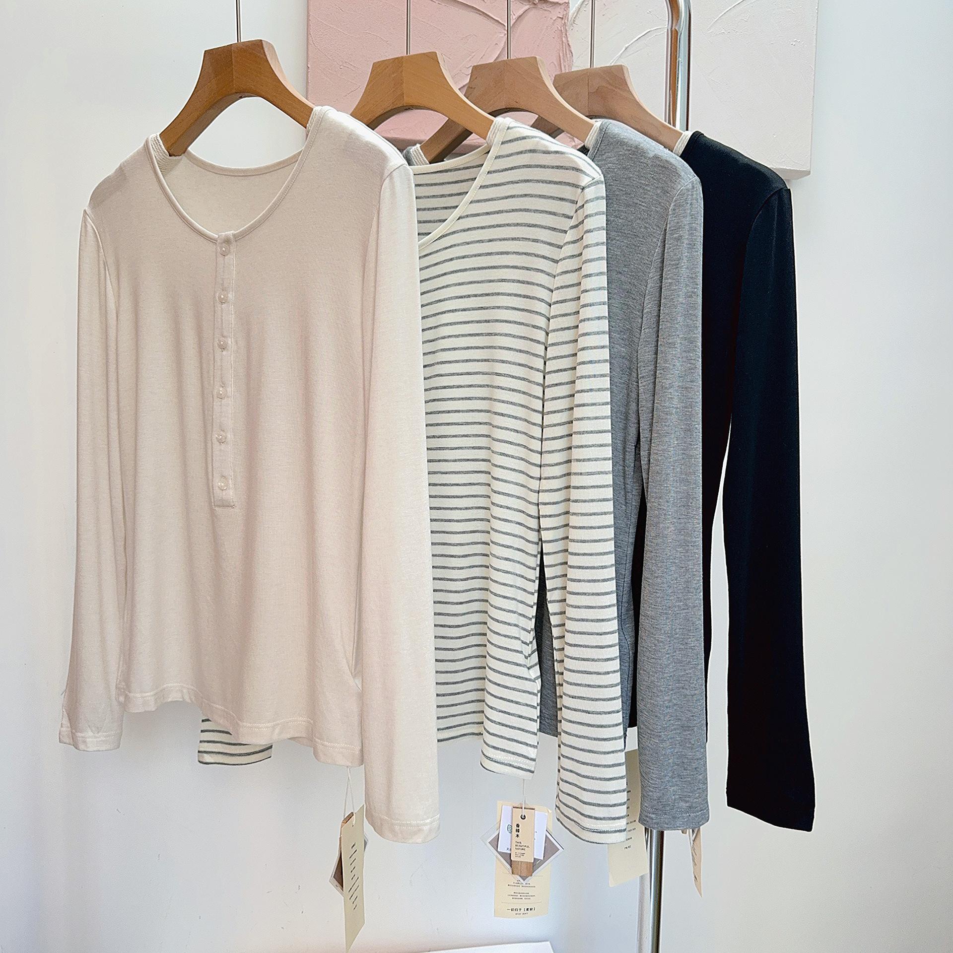 Women s Slim Fit Striped Tencel Wool Sweater - Long Sleeve, Round Neck, Autumn/Winter Solid Color Base Layer M (40-55 kg)
Women s Slim Fit Striped Tencel Wool Sweater - Long Sleeve, Round Neck, Autumn/Winter Solid Color Base Layer M (40-55 kg)