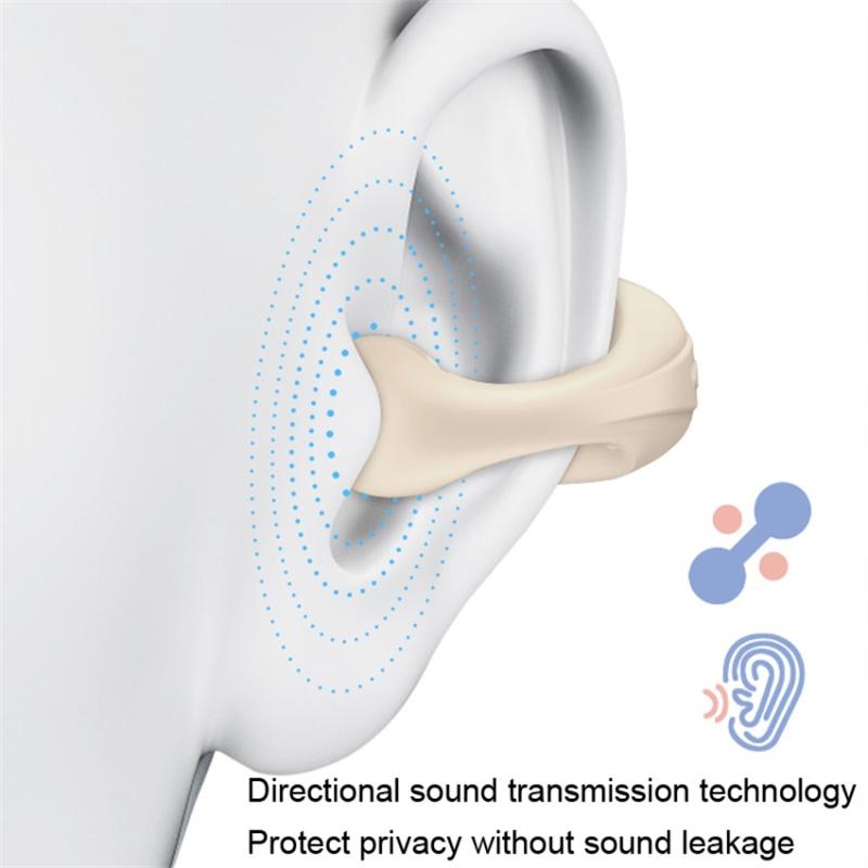 V50 Bluetooth-compatible Double Ear Headsets Bone Conduction Earphones Wireless Sport Running Clip-on Headphones Skin Color
V50 Bluetooth-compatible Double Ear Headsets Bone Conduction Earphones Wireless Sport Running Clip-on Headphones Skin Color