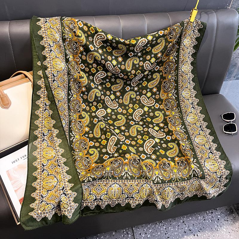 Ретро Принт Хлопок и Лен На Ощупь Универсальный и Модный Шарф с Женским Шарфом с Большой Шалью Длинный Стиль 88*182cm
Ретро Принт Хлопок и Лен На Ощупь Универсальный и Модный Шарф с Женским Шарфом с Большой Шалью Длинный Стиль 88*182cm