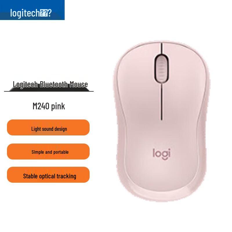 Logitech M240 Wireless Bluetooth Mouse
Logitech M240 Wireless Bluetooth Mouse