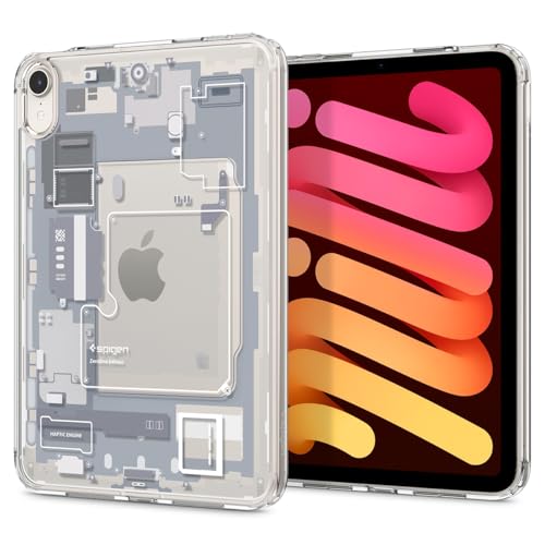 Spigen iPad Mini 7/6 Case, Semi-Transparent, Apple Pencil Compatible, Air Cushion Technology, Shockproof, Camera Protection, 3D Print, Ultra Hybrid, A
Spigen iPad Mini 7/6 Case, Semi-Transparent, Apple Pencil Compatible, Air Cushion Technology, Shockproof, Camera Protection, 3D Print, Ultra Hybrid, A