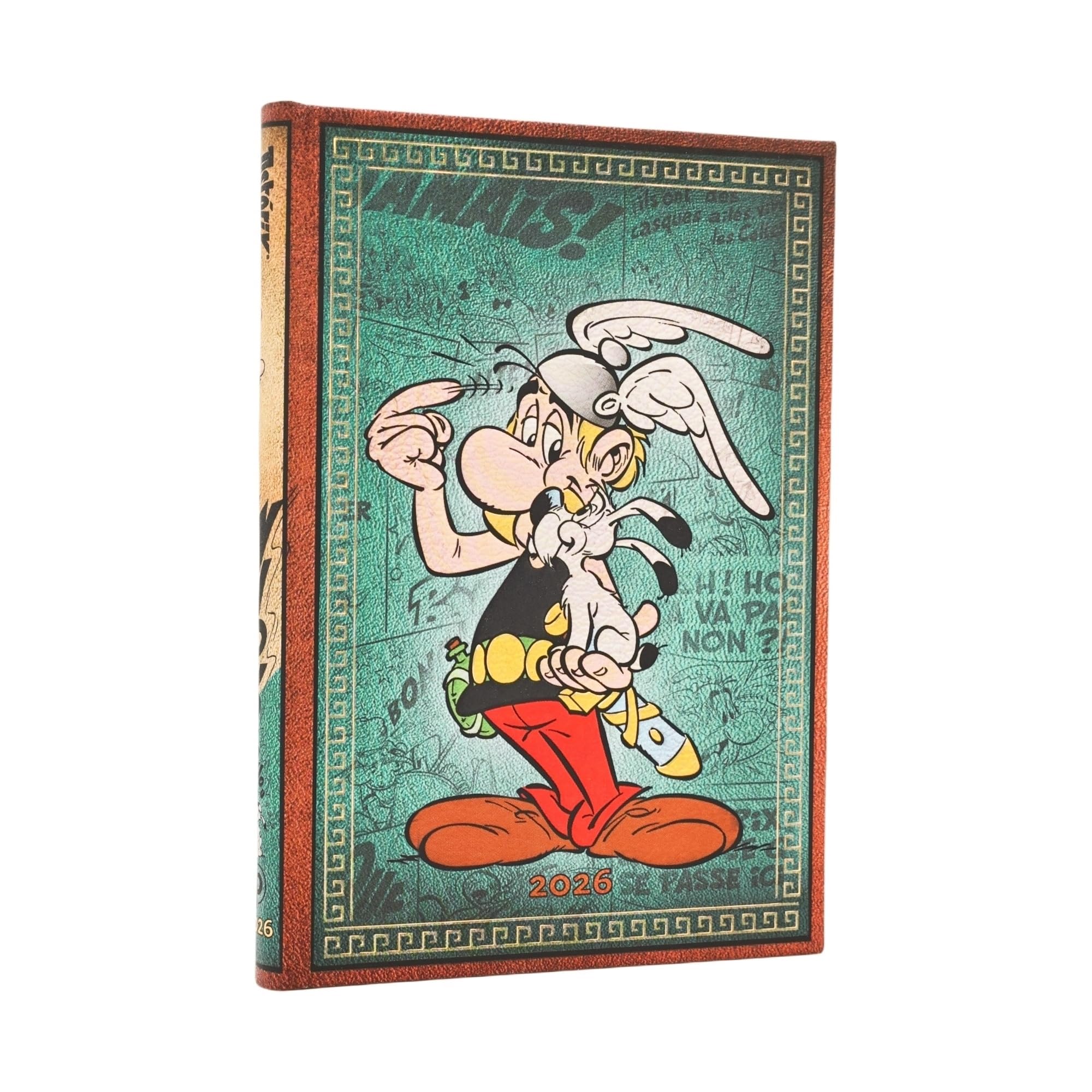 Paperblanks 2026 Diary English Edition Hardcover Asterix the Gaul Midi DE0756-3
Paperblanks 2026 Diary English Edition Hardcover Asterix the Gaul Midi DE0756-3
