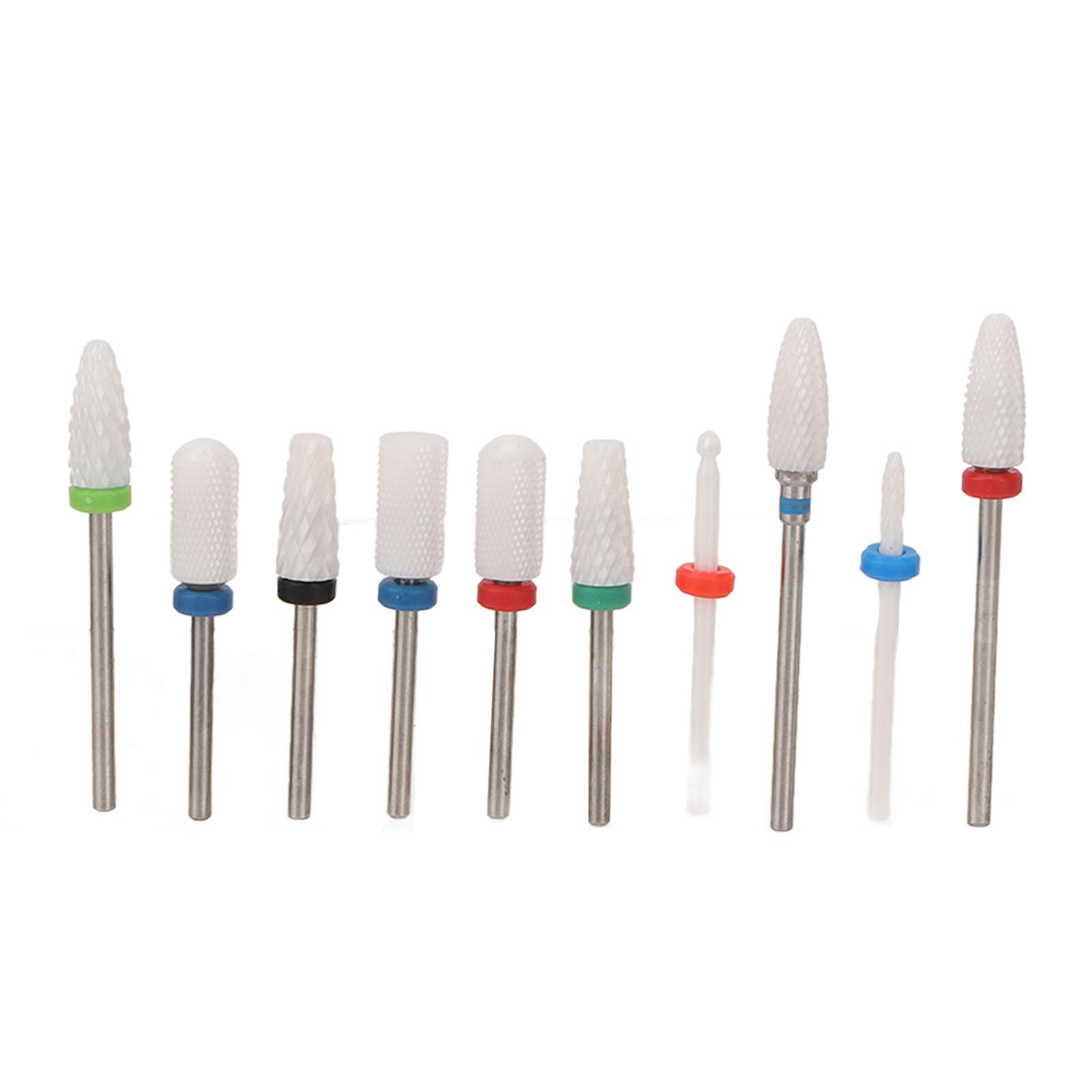 10pcs 20 Holes Nail Drill Bits Holder Ceramic Dustproof Nail Grinding Head Set for Manicure
10pcs 20 Holes Nail Drill Bits Holder Ceramic Dustproof Nail Grinding Head Set for Manicure