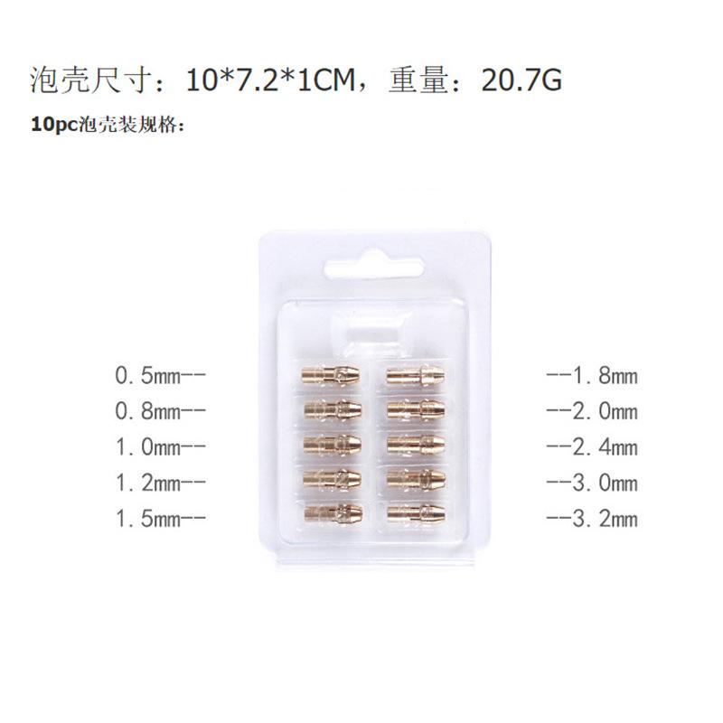 Electric Grinding Head Accessories, Electric Grinding Copper Chuck One Size золотий
Electric Grinding Head Accessories, Electric Grinding Copper Chuck One Size золотий