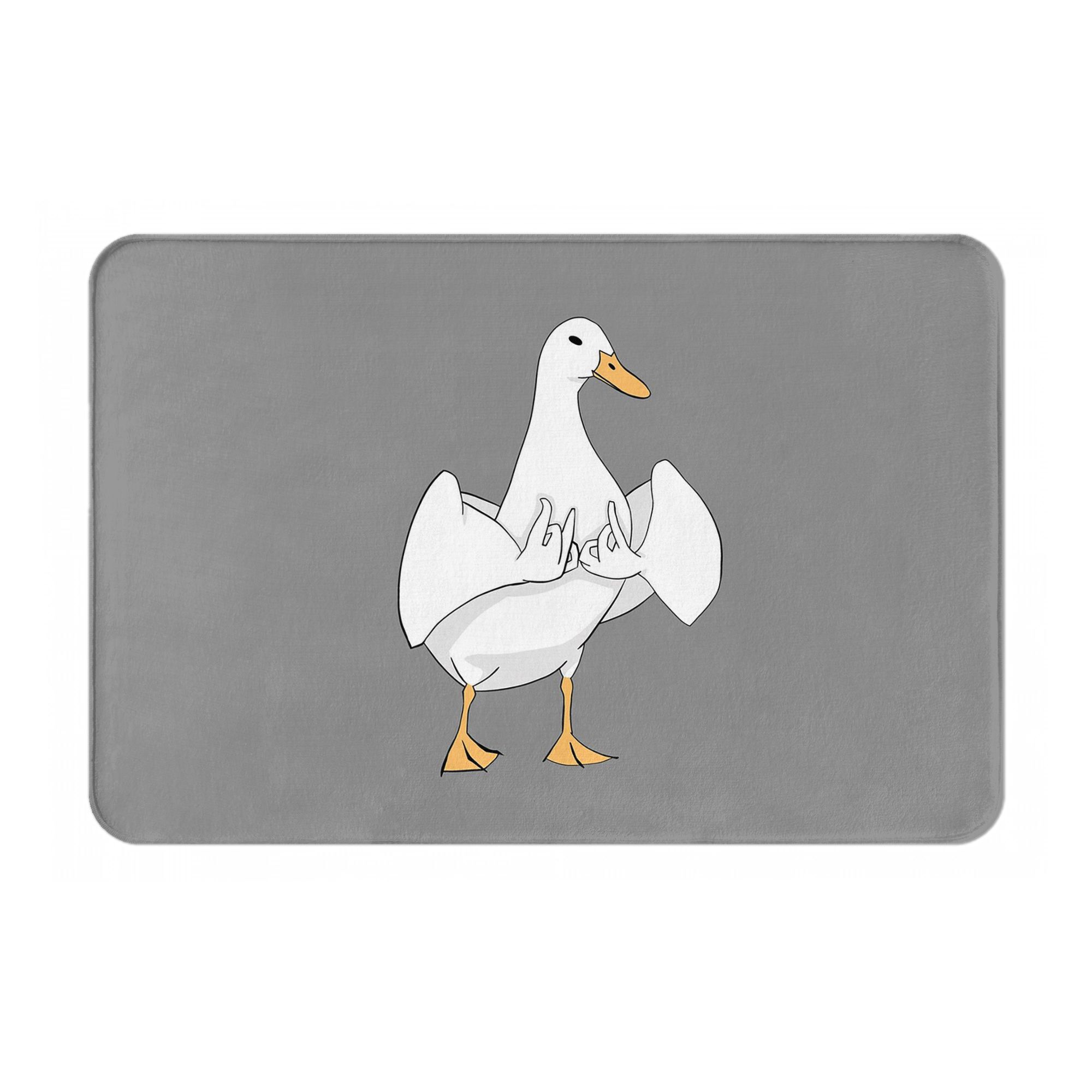 Gang sign duck Anti-slip Doormat Floor Mat Absorbent Mat Carpet Rug for Kitchen Entrance Home Living room Footpad Mats 40x60cm
Gang sign duck Anti-slip Doormat Floor Mat Absorbent Mat Carpet Rug for Kitchen Entrance Home Living room Footpad Mats 40x60cm