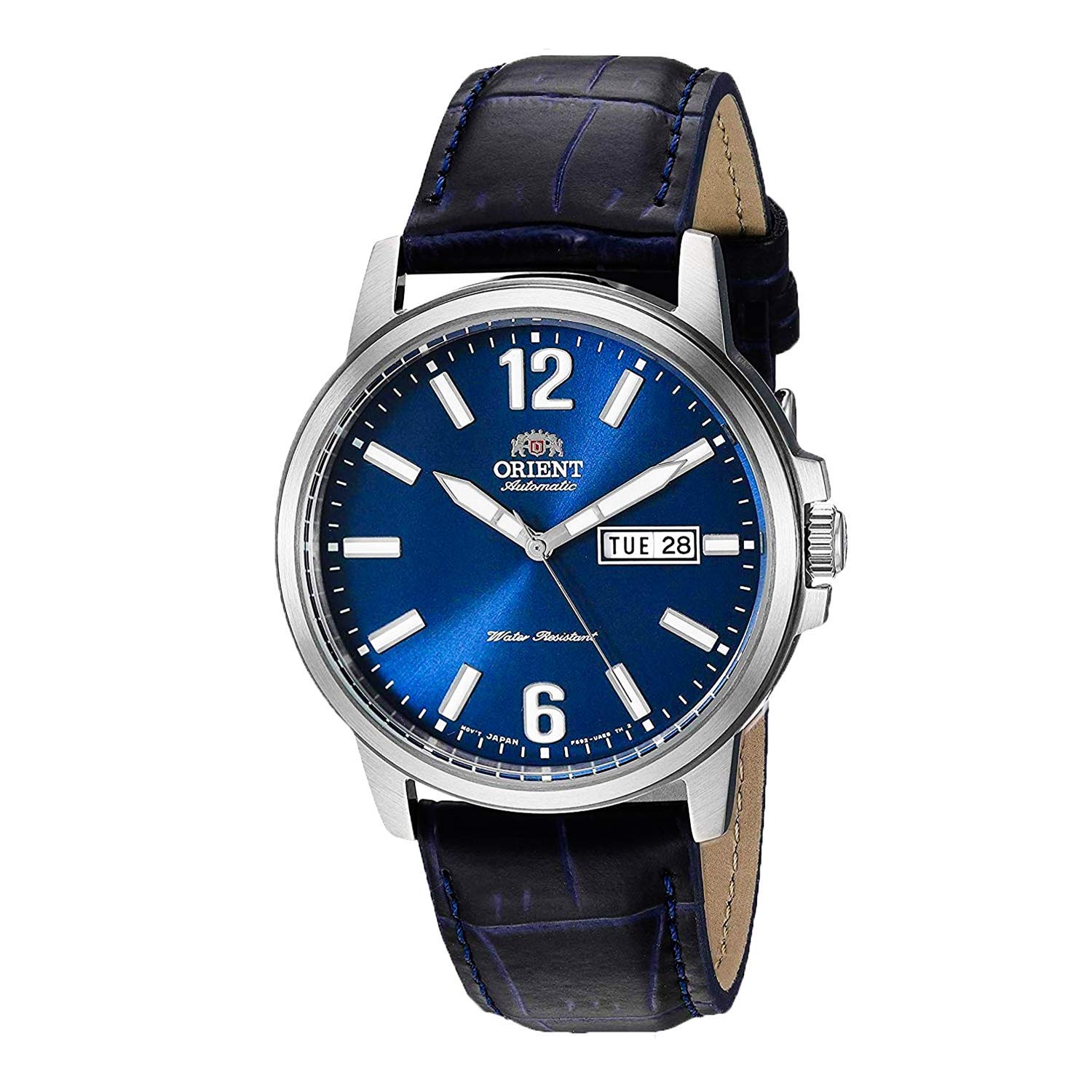 Orient Men s Sport Stainless Steel Japanese Automatic Leather Calfskin Strap, Blue, 23 Casual Watch (Model: RA-AA0C05L19A)
Orient Men s Sport Stainless Steel Japanese Automatic Leather Calfskin Strap, Blue, 23 Casual Watch (Model: RA-AA0C05L19A)