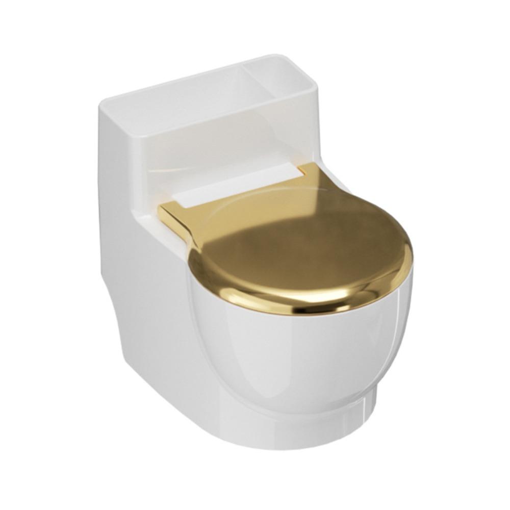 Wall-Mounted Toilet Shaped Dog Drinking Bowl Simulation Closestool Pet Food Bowl Easy Clean золотой
Wall-Mounted Toilet Shaped Dog Drinking Bowl Simulation Closestool Pet Food Bowl Easy Clean золотой