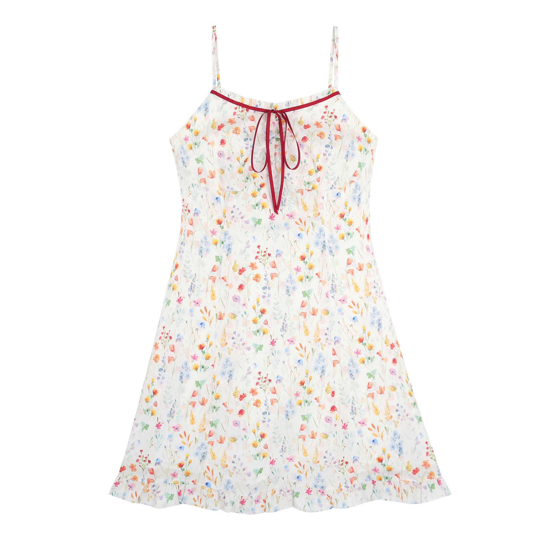 Plus Size Korean Style Floral Bow High-Waisted Slimming Summer Dress 2XL (for 70-80kg) оранжевый/цветочный
Plus Size Korean Style Floral Bow High-Waisted Slimming Summer Dress 2XL (for 70-80kg) оранжевый/цветочный
