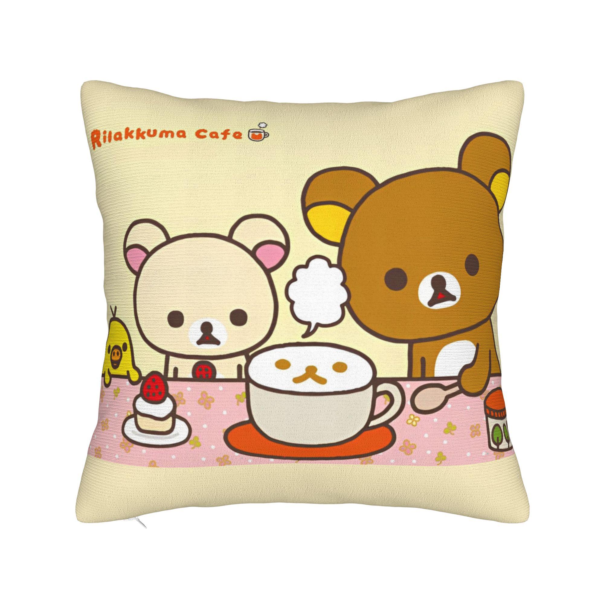 Rilakkumas Cartoon Pillowcase Polyester Cushion Cover Decorative Pillow Case Cover Home Dropshipping 18 30x30cm 12x12in
Rilakkumas Cartoon Pillowcase Polyester Cushion Cover Decorative Pillow Case Cover Home Dropshipping 18 30x30cm 12x12in